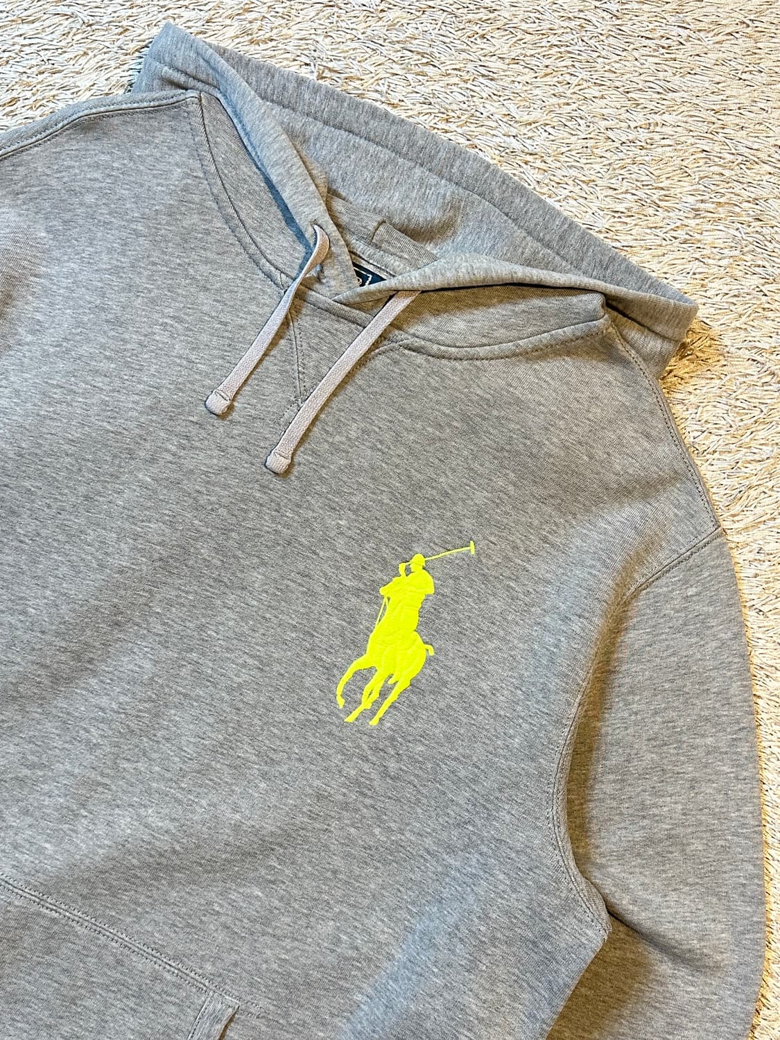 폴로 랄프로렌 신형 빅포니 로고 후드티 그레이 상품이미지2