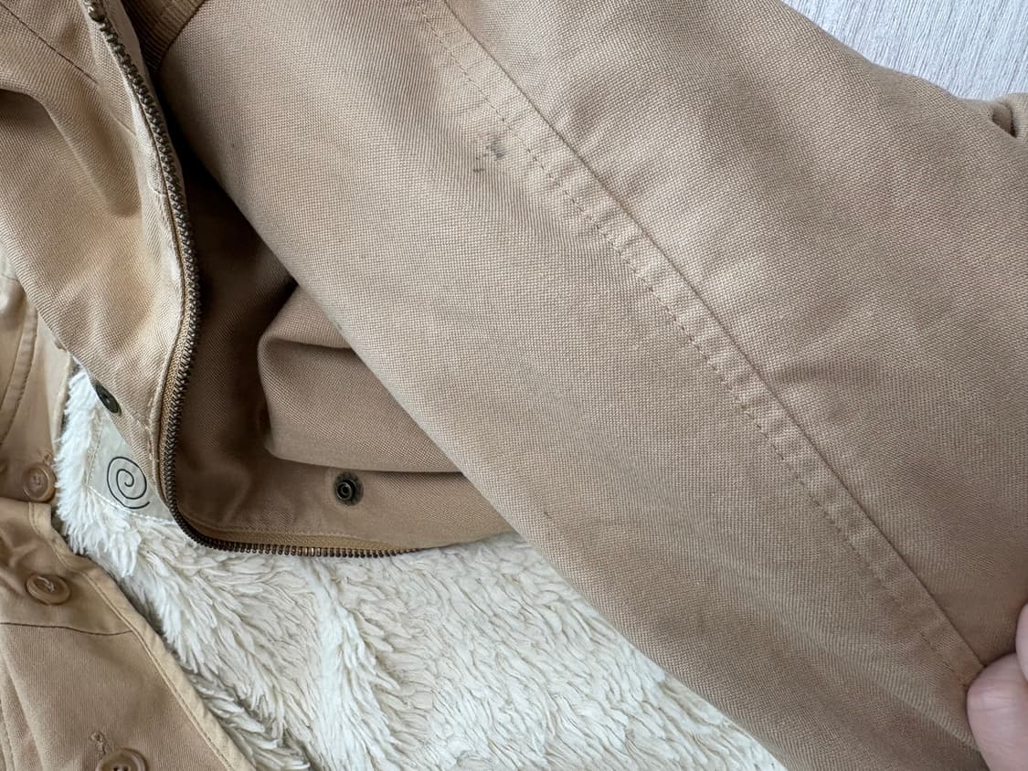 츠모리치사토 일본빈티지 베이지 야상 상품이미지5