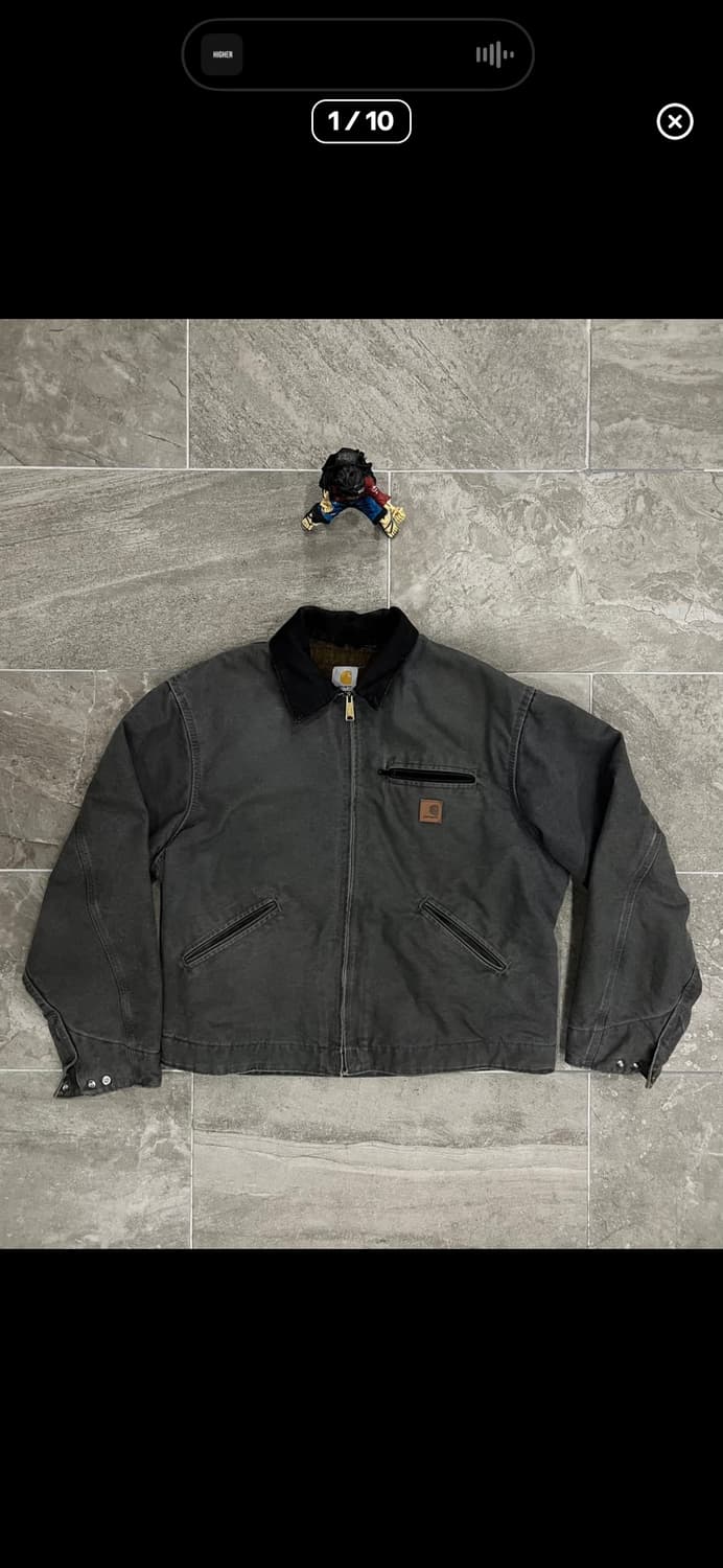 칼하트 디트로이트 자켓 J97 그래블  상품이미지1