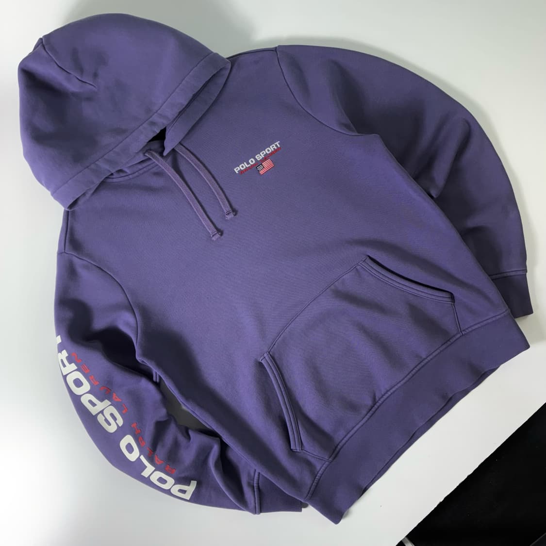 Polo  폴로 스포츠 신형 스펠아웃 라벤더 후드티  상품이미지1