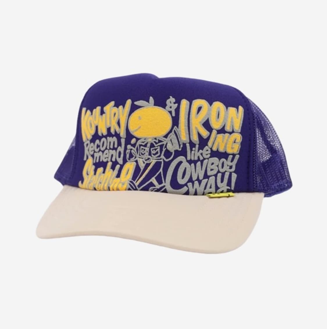Kapital-Coneycowbowy Trucker Cap Purple  상품이미지2