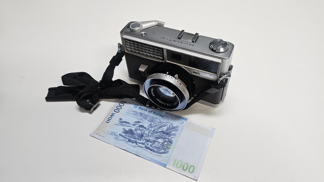 작례O 미놀타 역사의 한 획 하이매틱 + 로코르 pf 45mm f2 필름 상품이미지1