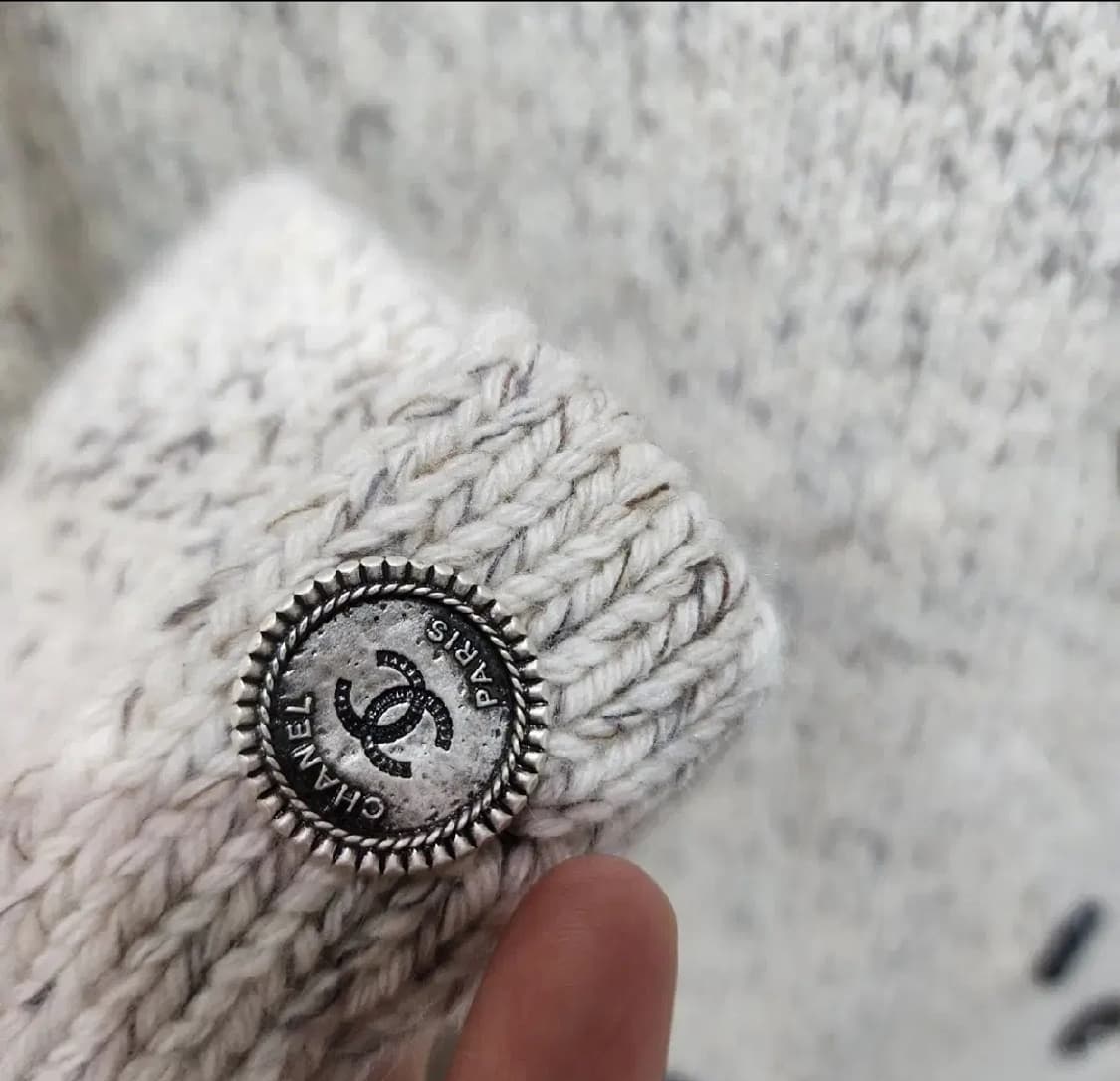 샤넬 캐시미어 가디건 40사이즈 상품이미지5