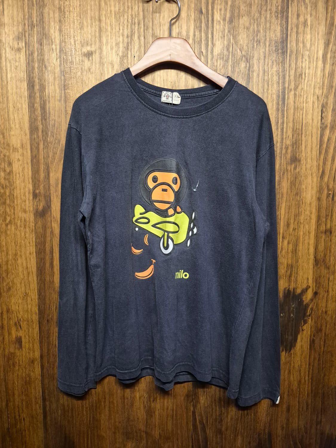BAPE BABYMILO LONG T 상품이미지3