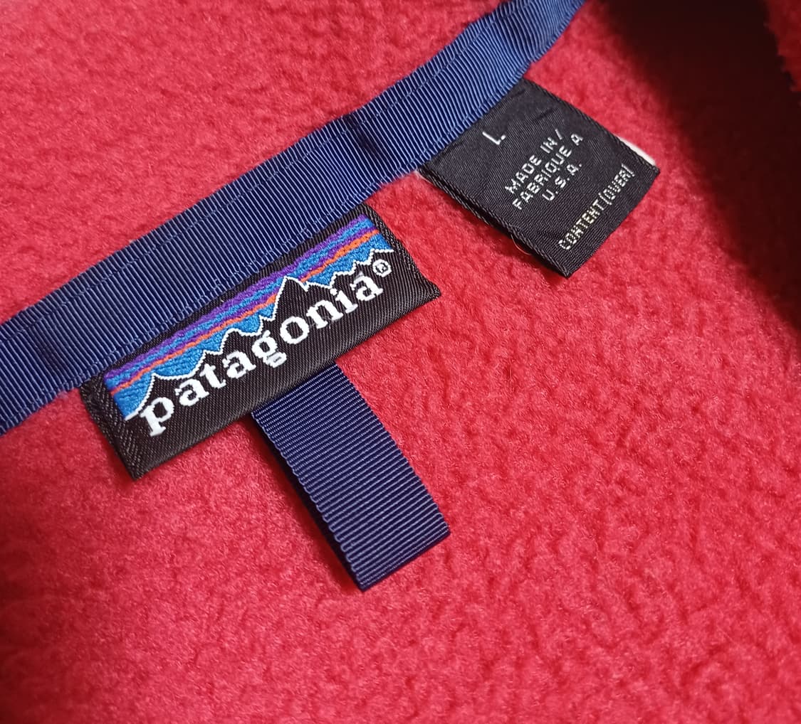 🇺🇸 [L] 파타고니아 신칠라 플리스 자켓 - 레드 상품이미지5