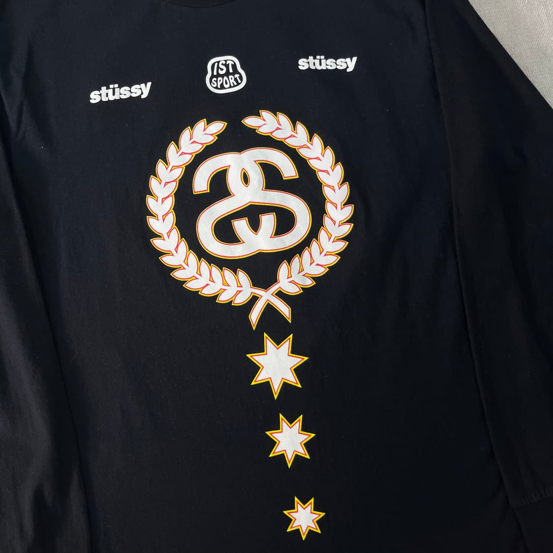 100 스투시 월드와이드 코튼 롱슬리브 티셔츠 상품이미지3