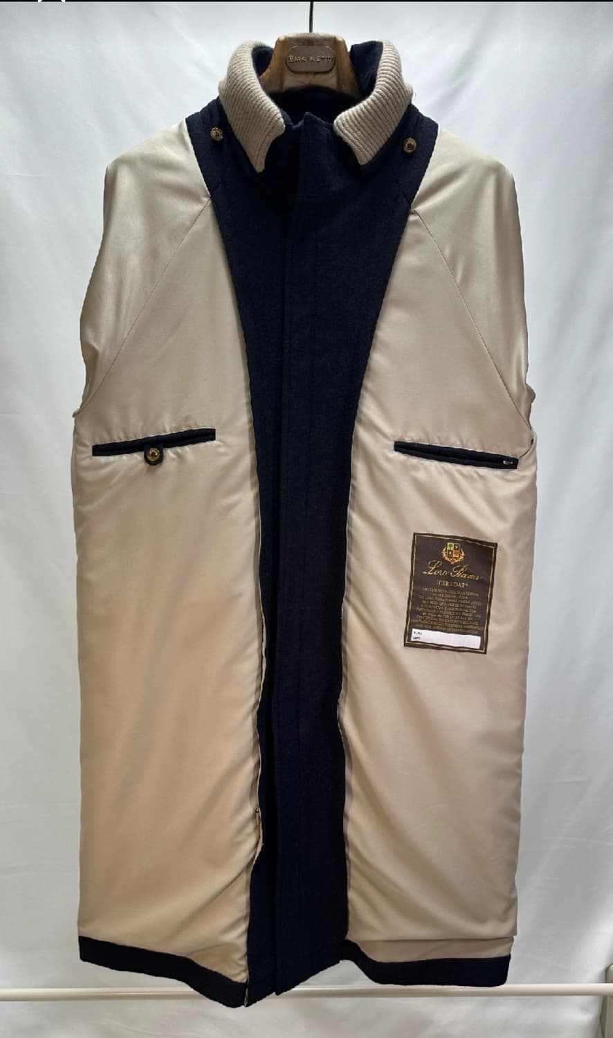 [정품인증서 포함] 로로피아나 아이서 울캐시미어 코트 L(105~110) 상품이미지6