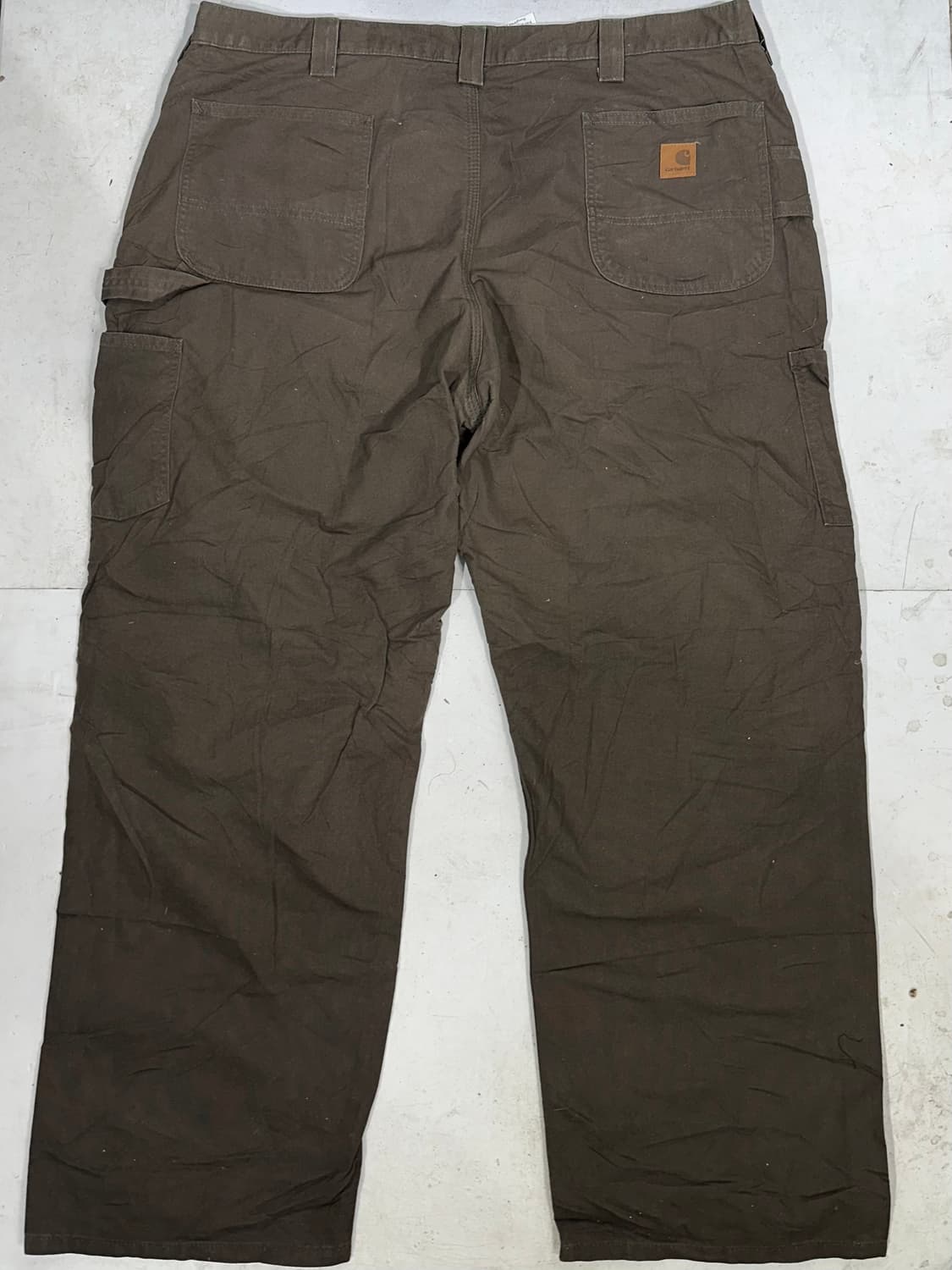칼하트 B151 브라운 와이드 카펜터 워크 팬츠 카고 바지 42 상품이미지5