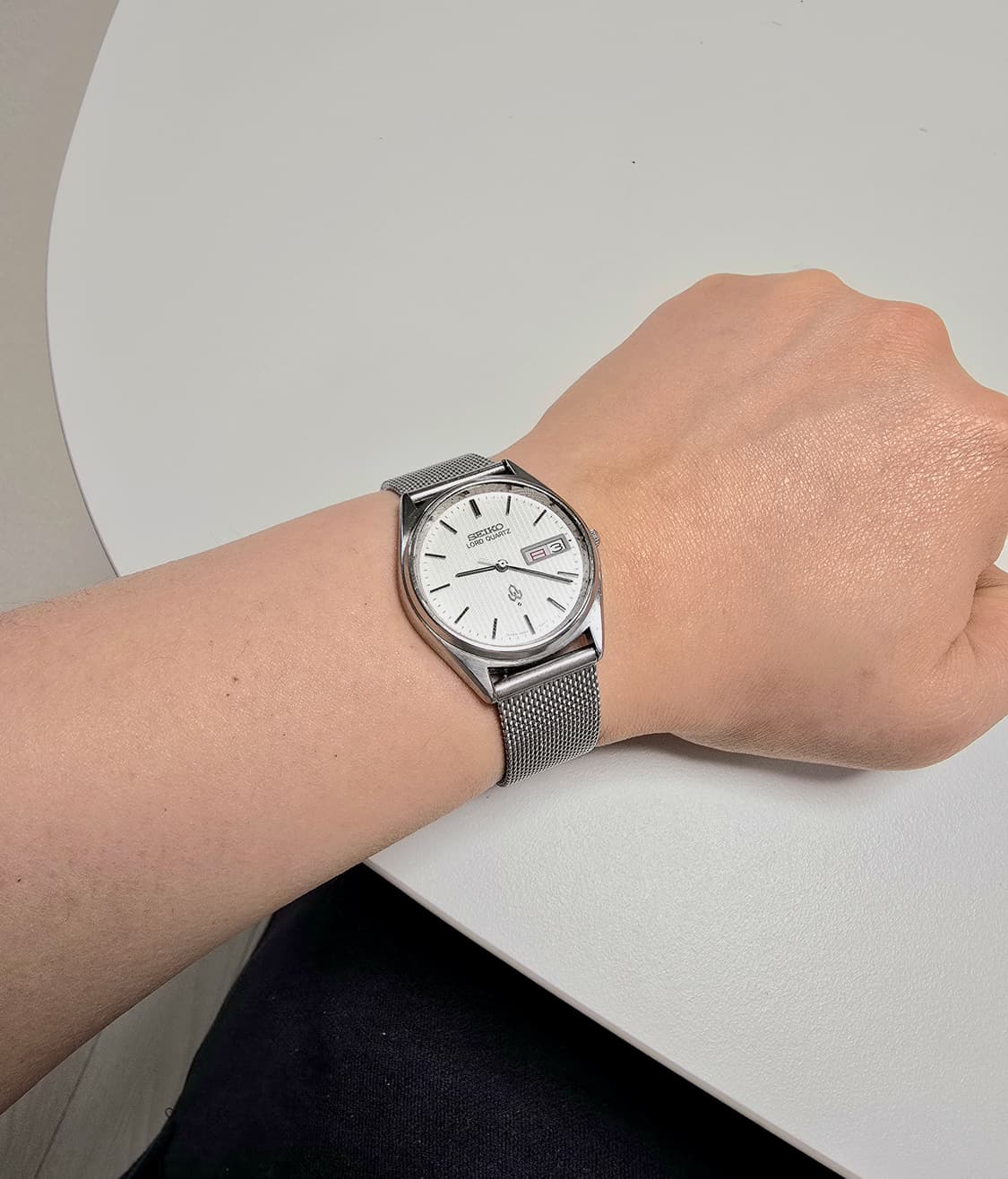 세이코 70's Lord Quartz 7853-7020 헤링본 다이얼 상품이미지5