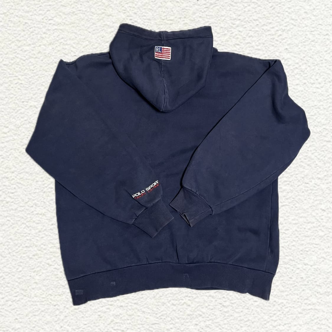 빈티지 폴로 스포츠 랄프로렌 네이비 후드티 M 상품이미지2