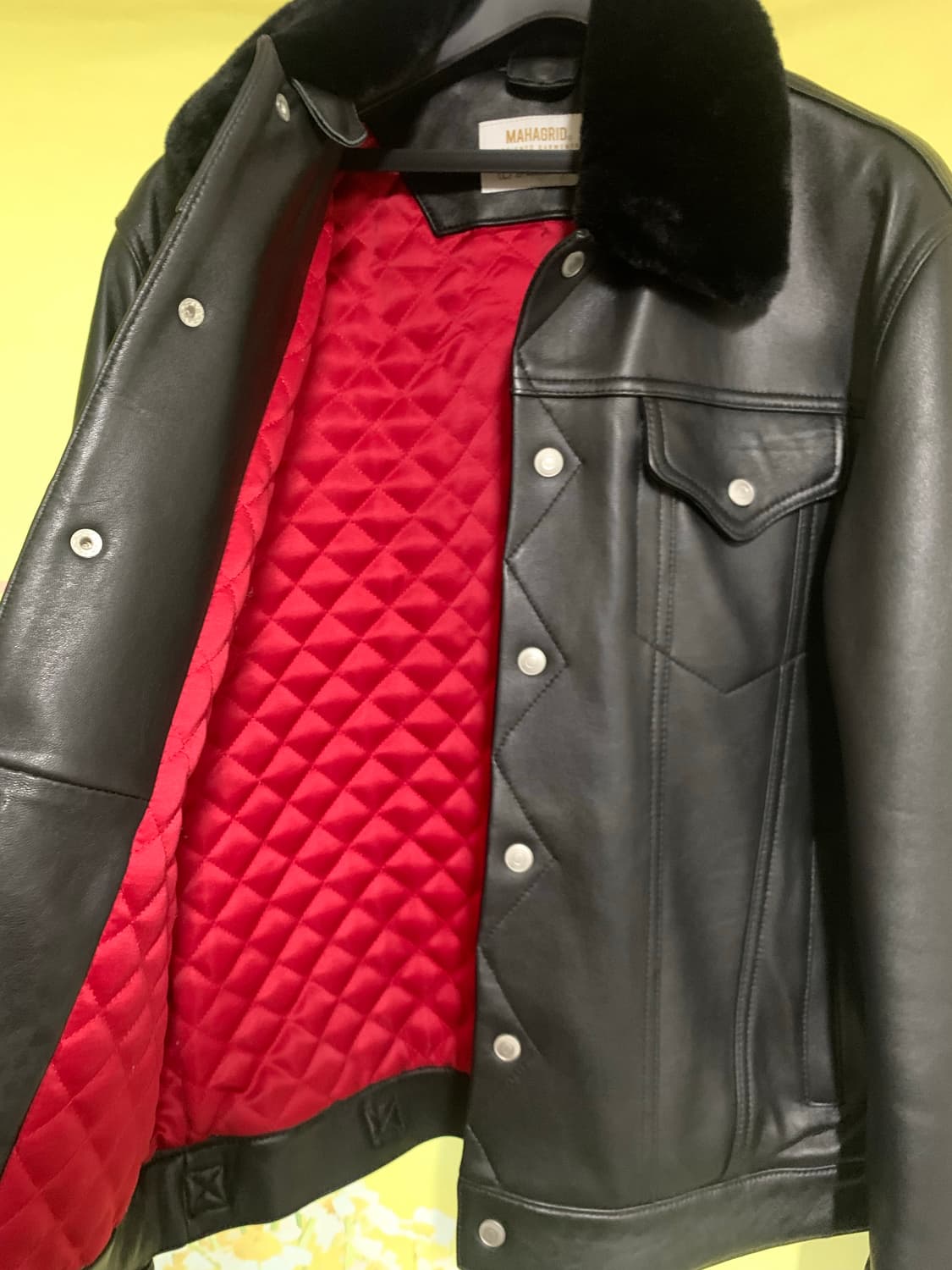 마하그리드 양가죽 트러커 판매합니다 상품이미지3