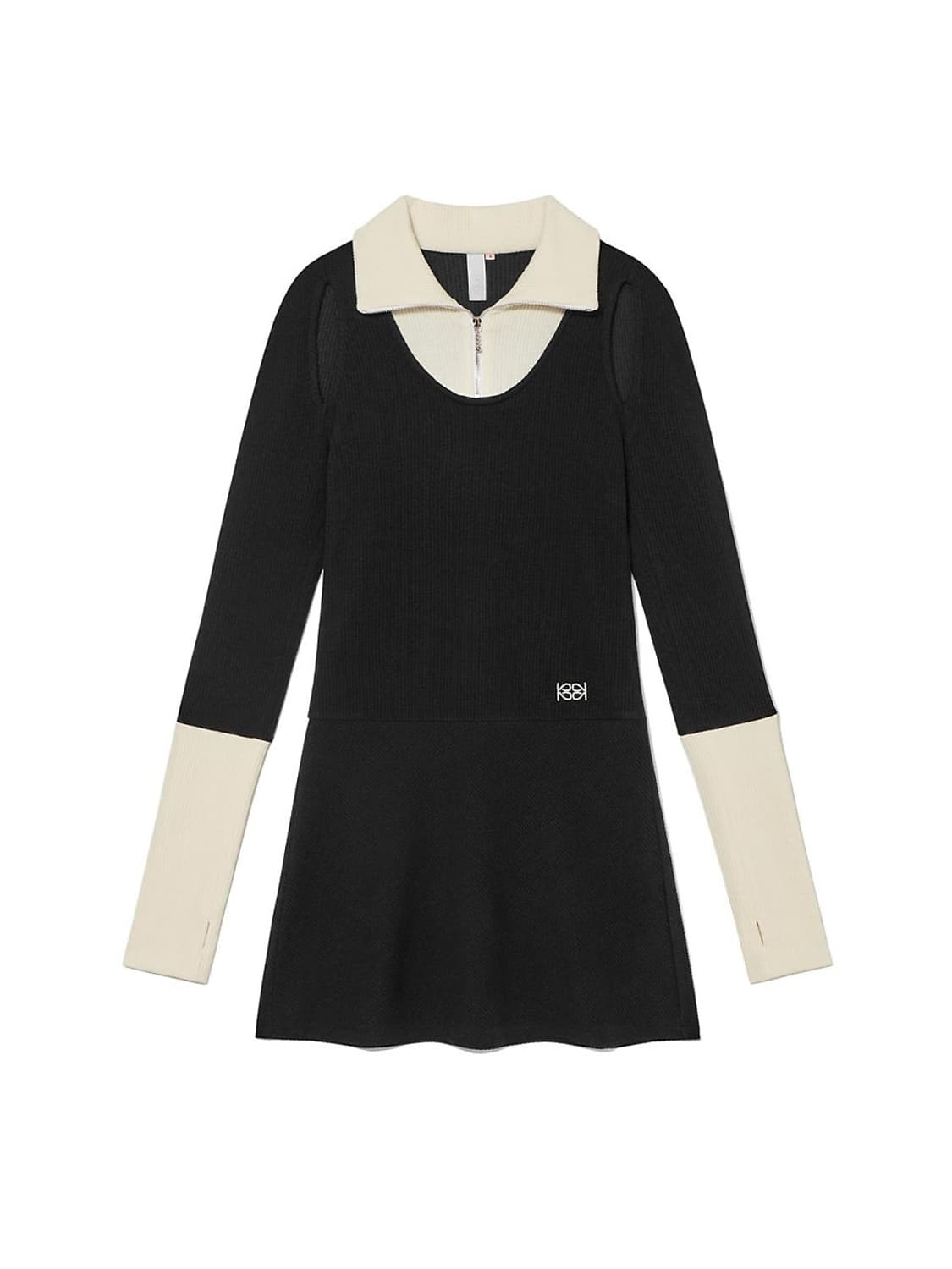 [구함글] 기준 반집업 드레스 상품이미지1