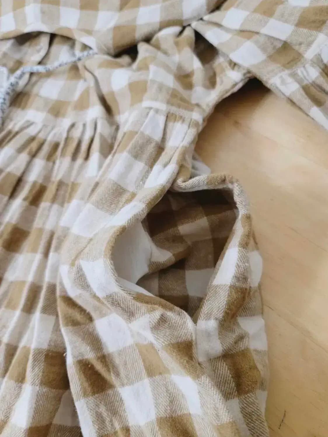 일본빈티지 samansa mos2 체크 원피스 모리걸 베이비돌 상품이미지8