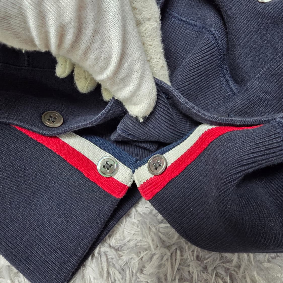 {클로젯}[2][백화점판]톰브라운 사선완장 맨투맨 상품이미지5