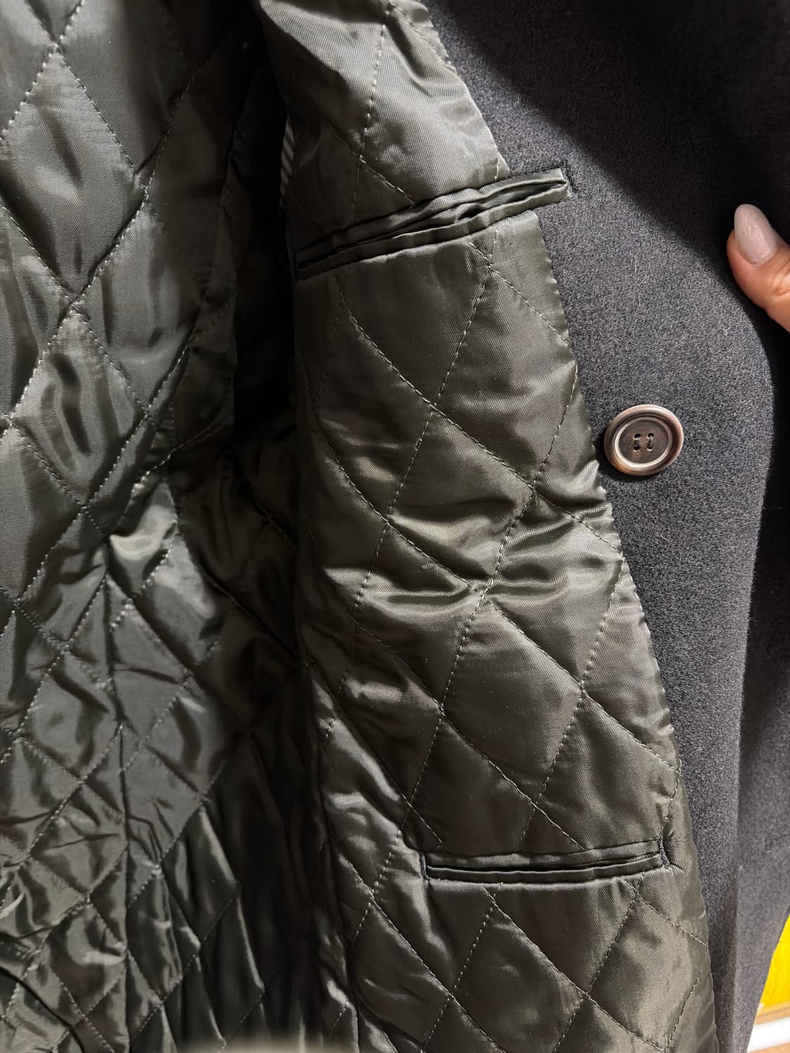 더플버튼 코트 자켓 모리걸 상품이미지6