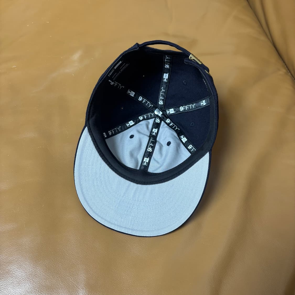 Beams 빔즈x뉴에라 뉴욕 양키즈 9Fifty 6패널 볼캡 모자 상품이미지6