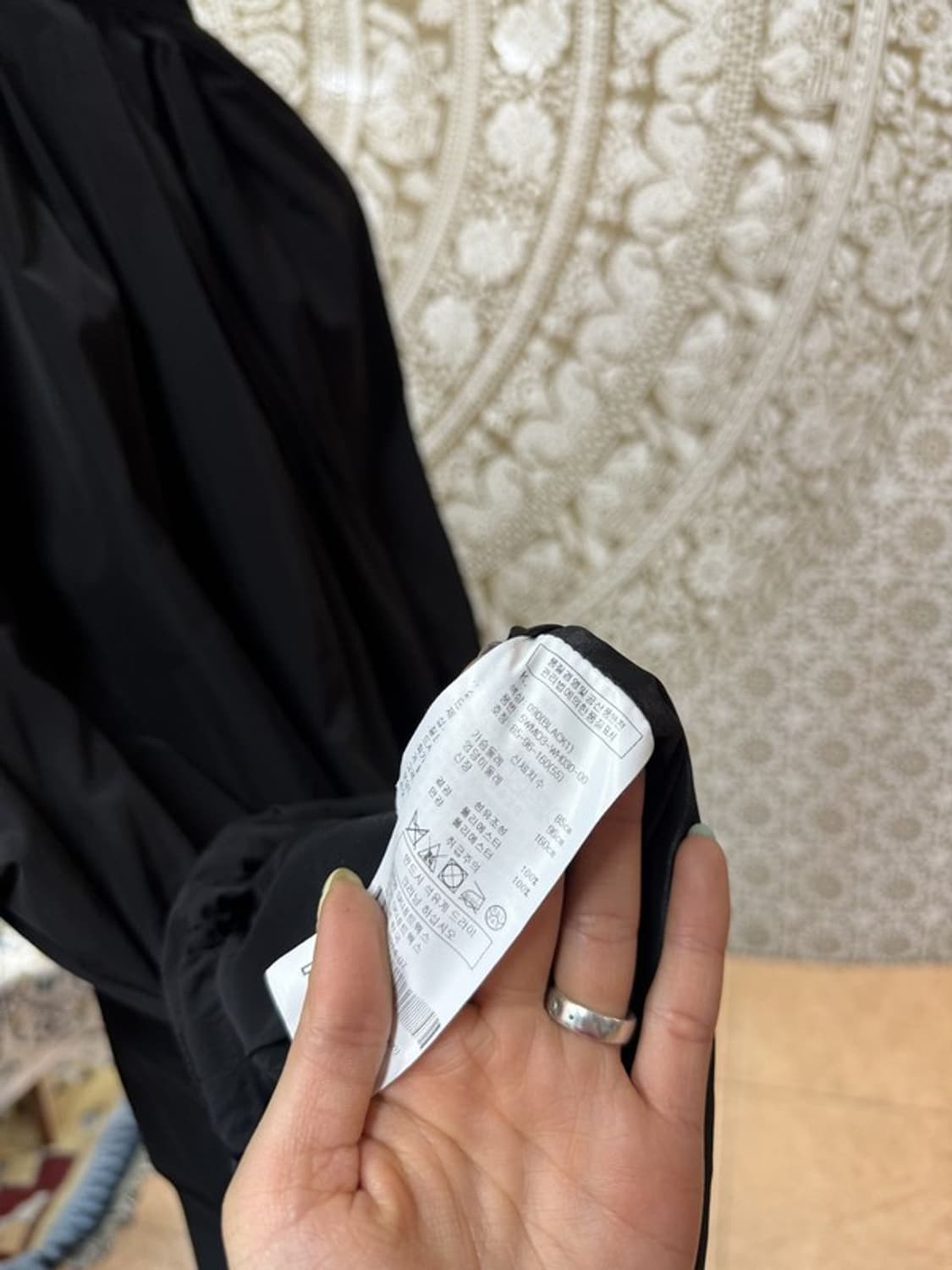 오브제 여성 빈티지 프릴 롱 바람막이 상품이미지5