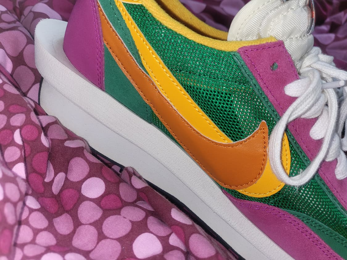 나이키x사카이 LD 와플 핑크그린 상품이미지3