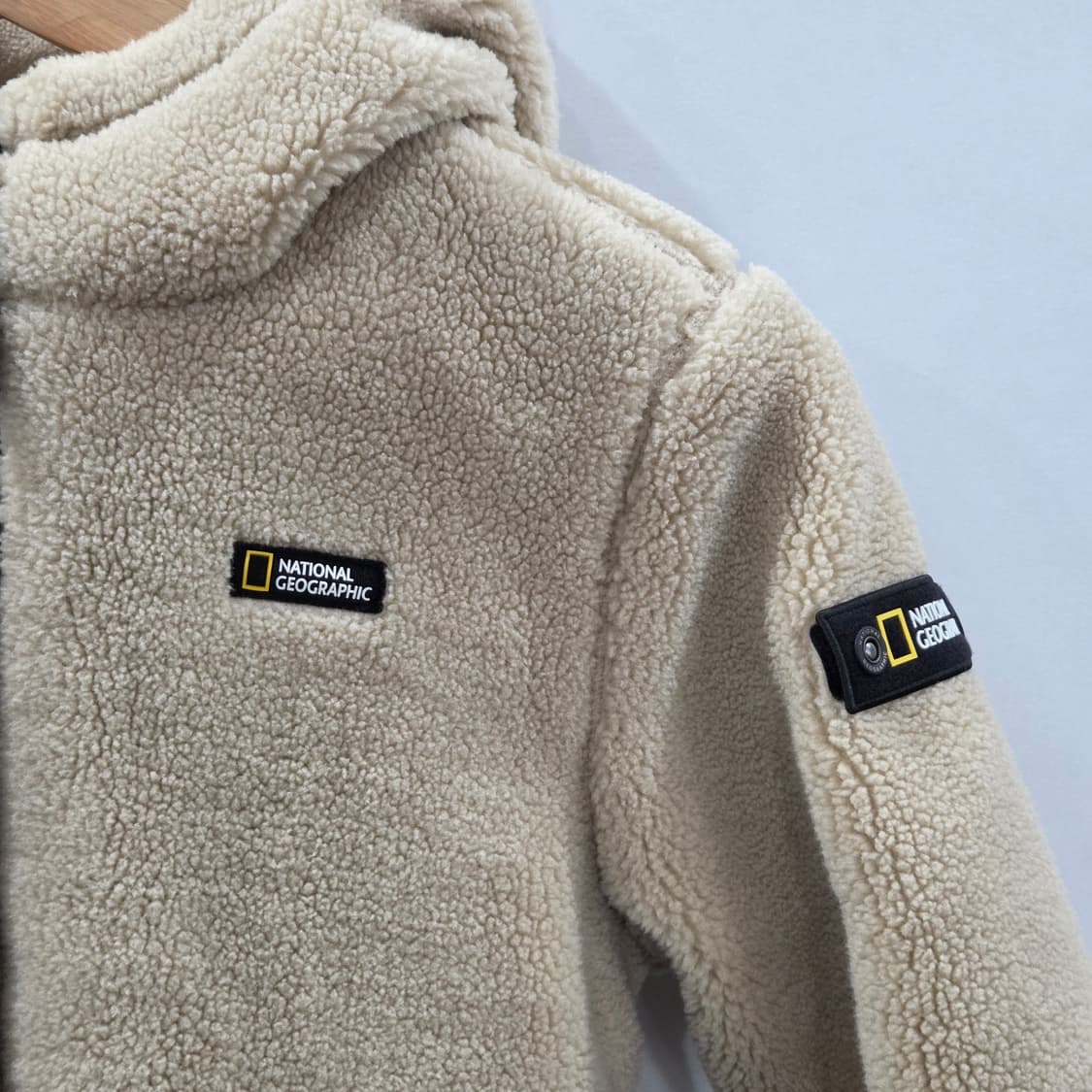 내셔널지오그래픽 키즈 후드 양털 플리스자켓 130/9 상품이미지2