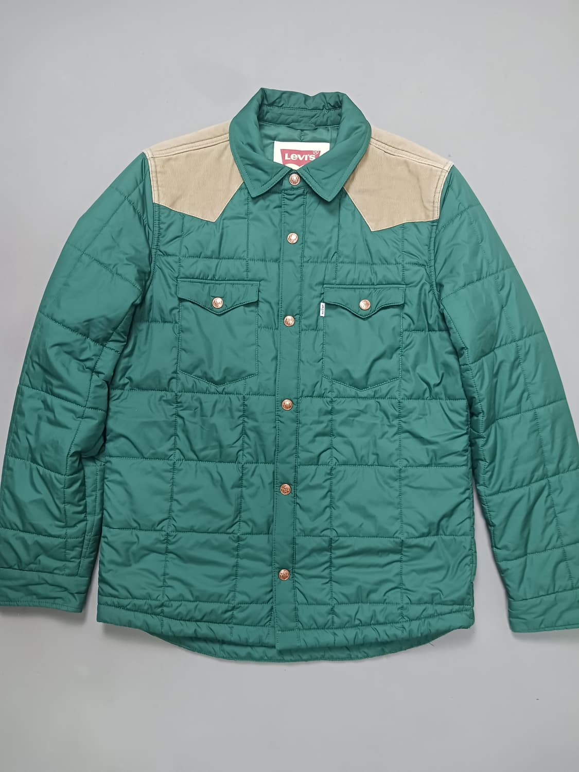 [M] 리바이스 웨스턴 퍼텍스 패딩 셔츠 상품이미지1
