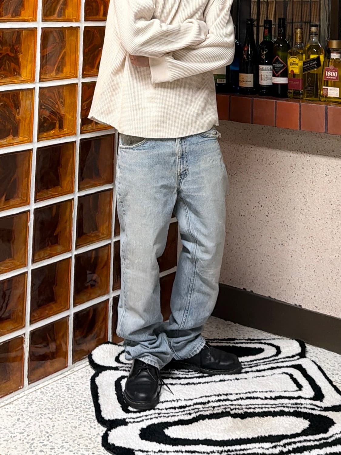 80‘s 리바이스 517 부츠컷 오렌지탭 상품이미지3