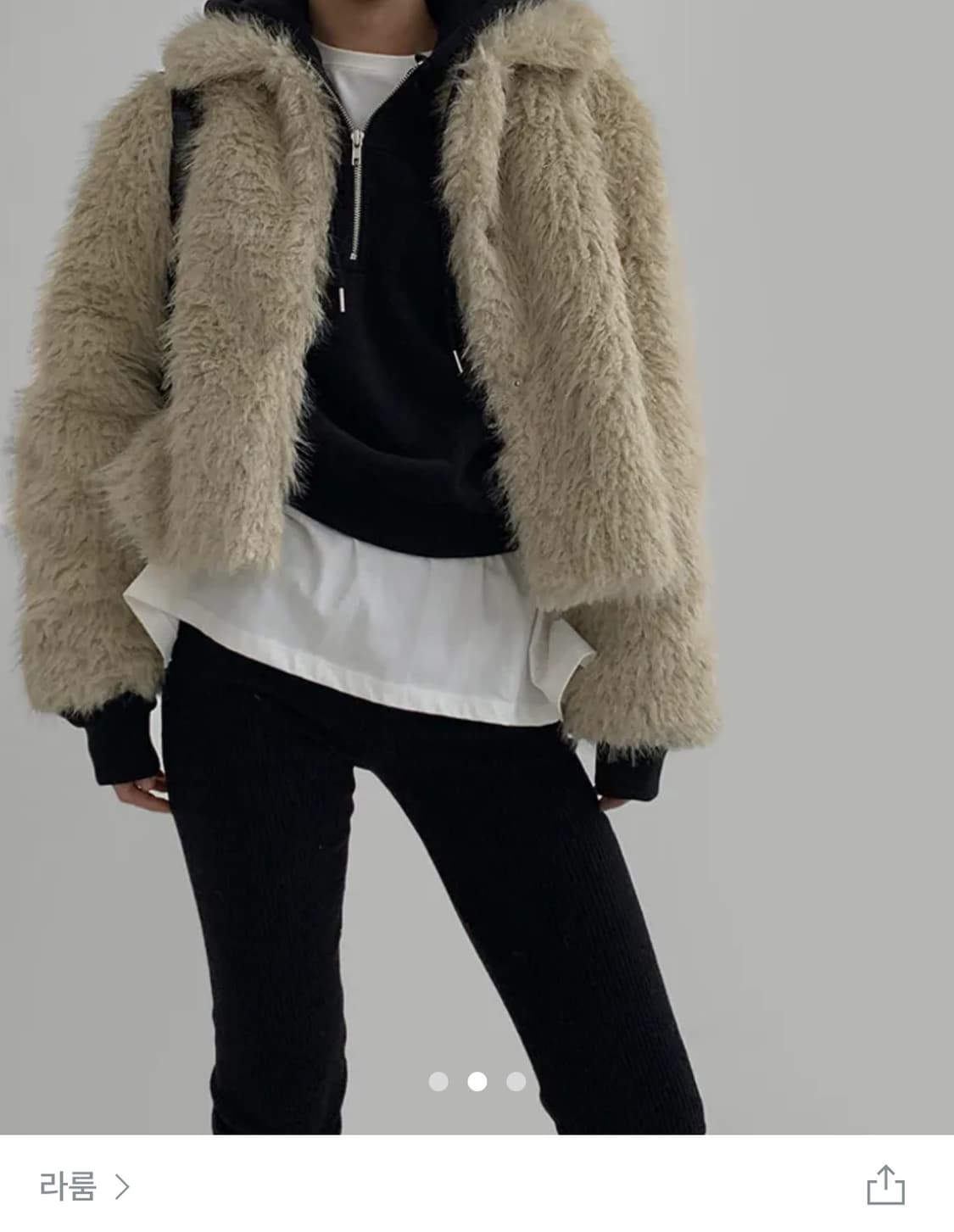 라룸 리스 퍼자켓 상품이미지3