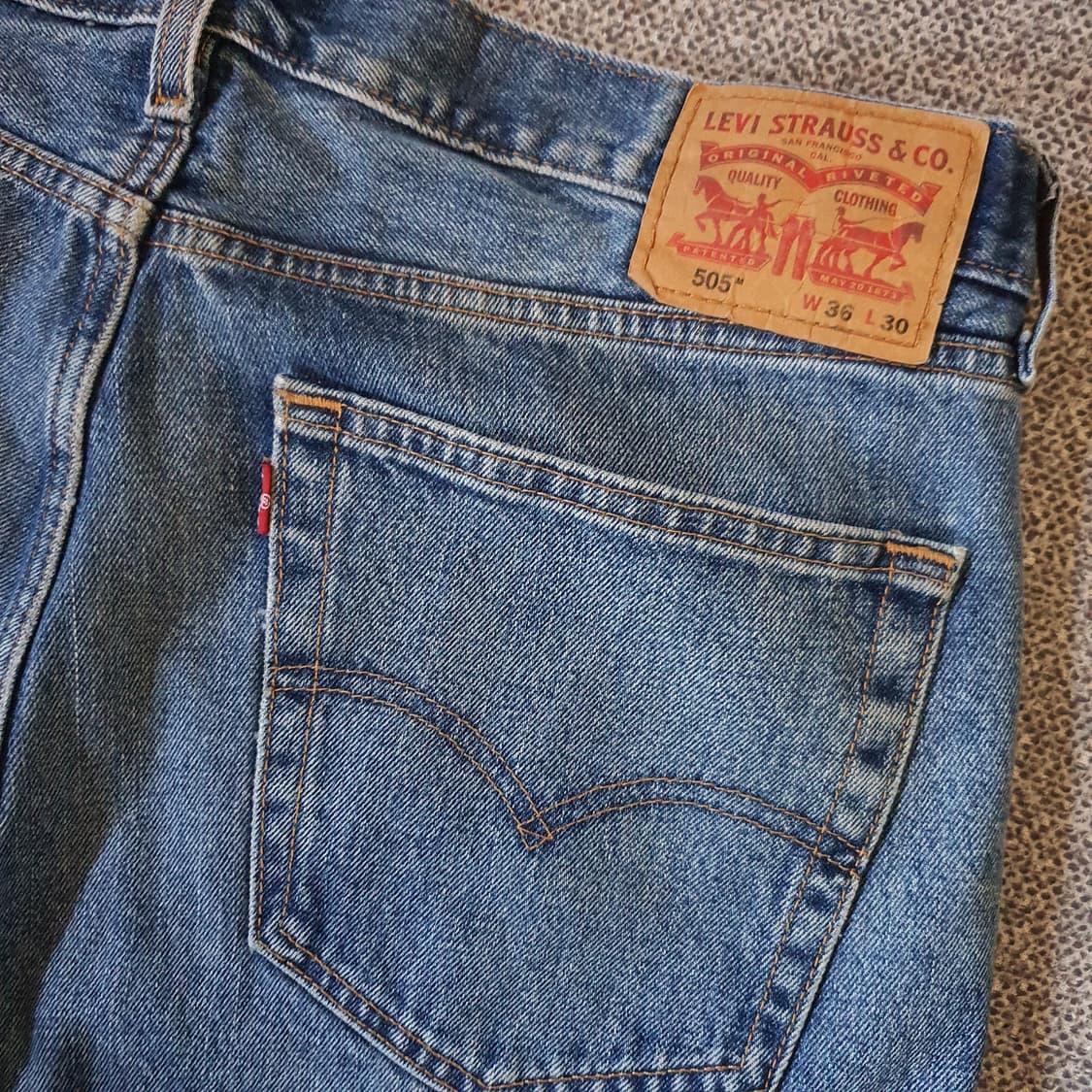 리바이스 505 빈티지 데님 팬츠 No.42 상품이미지8