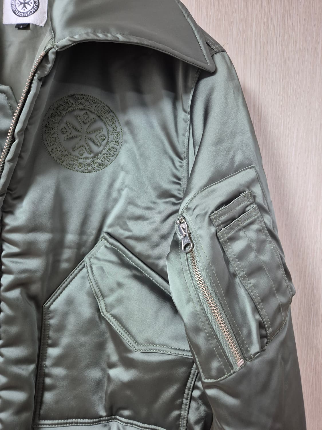 펀치드렁크파티즈 플라이트 자켓  ma1 봄버 1사이즈 상품이미지5