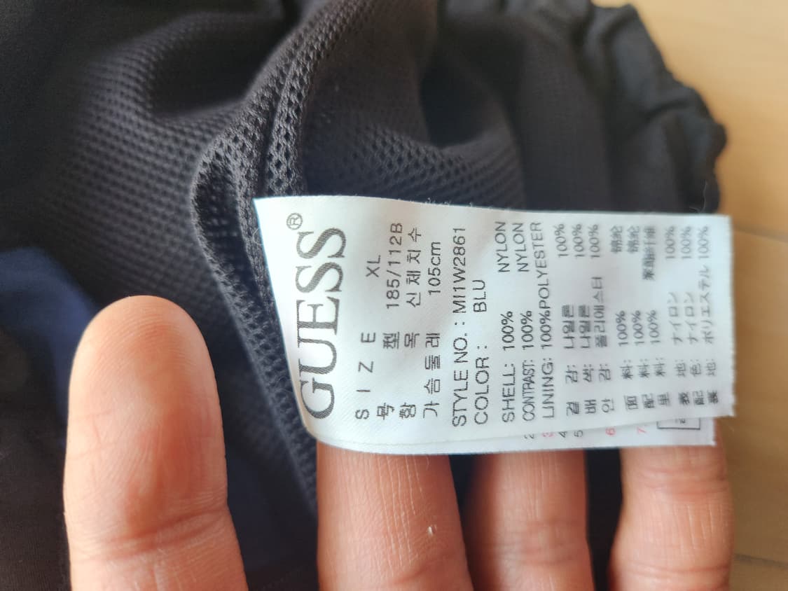 게스 바람막이 XL 상품이미지3