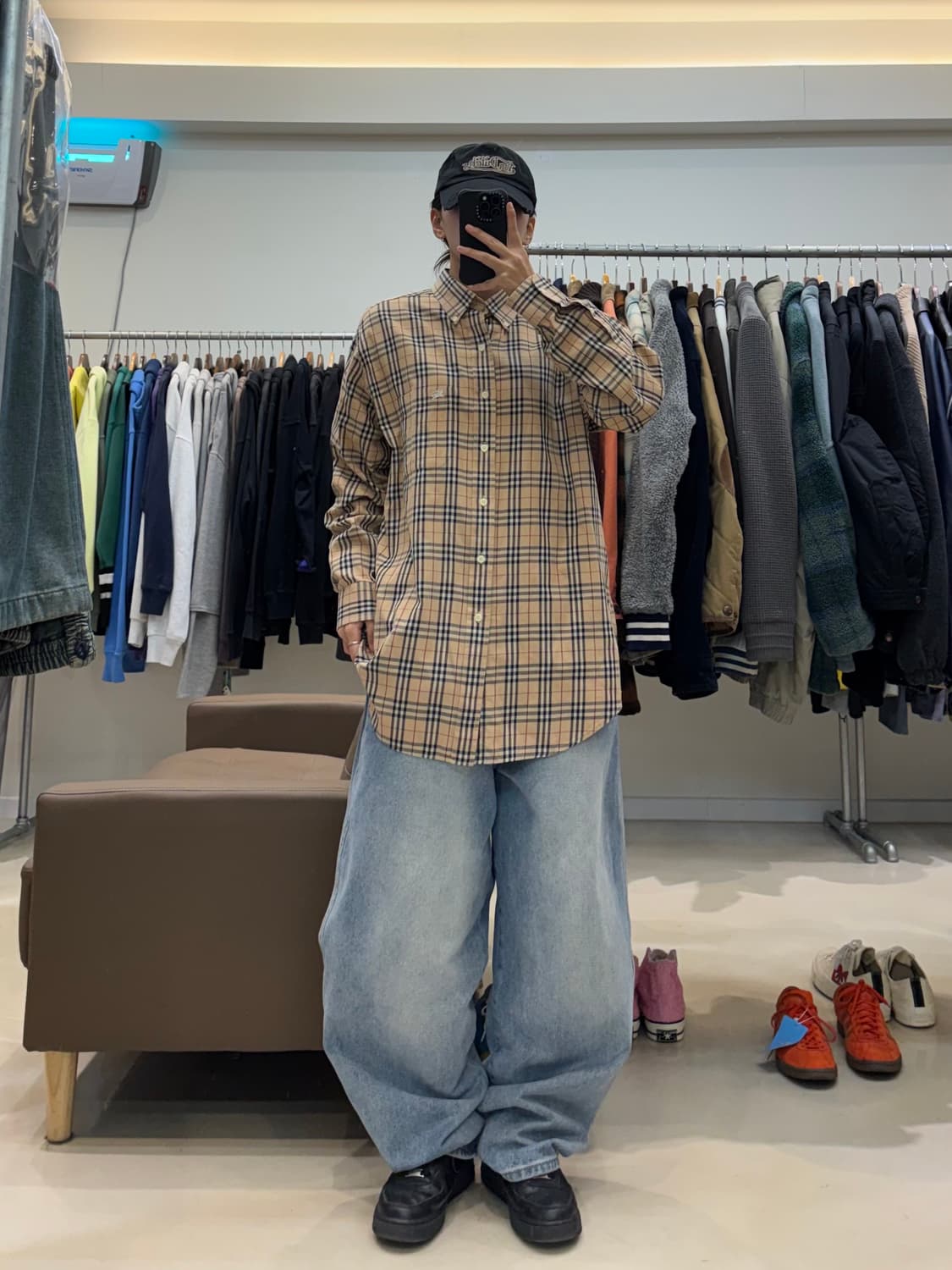 버버리 노바 체크 셔츠 상품이미지9