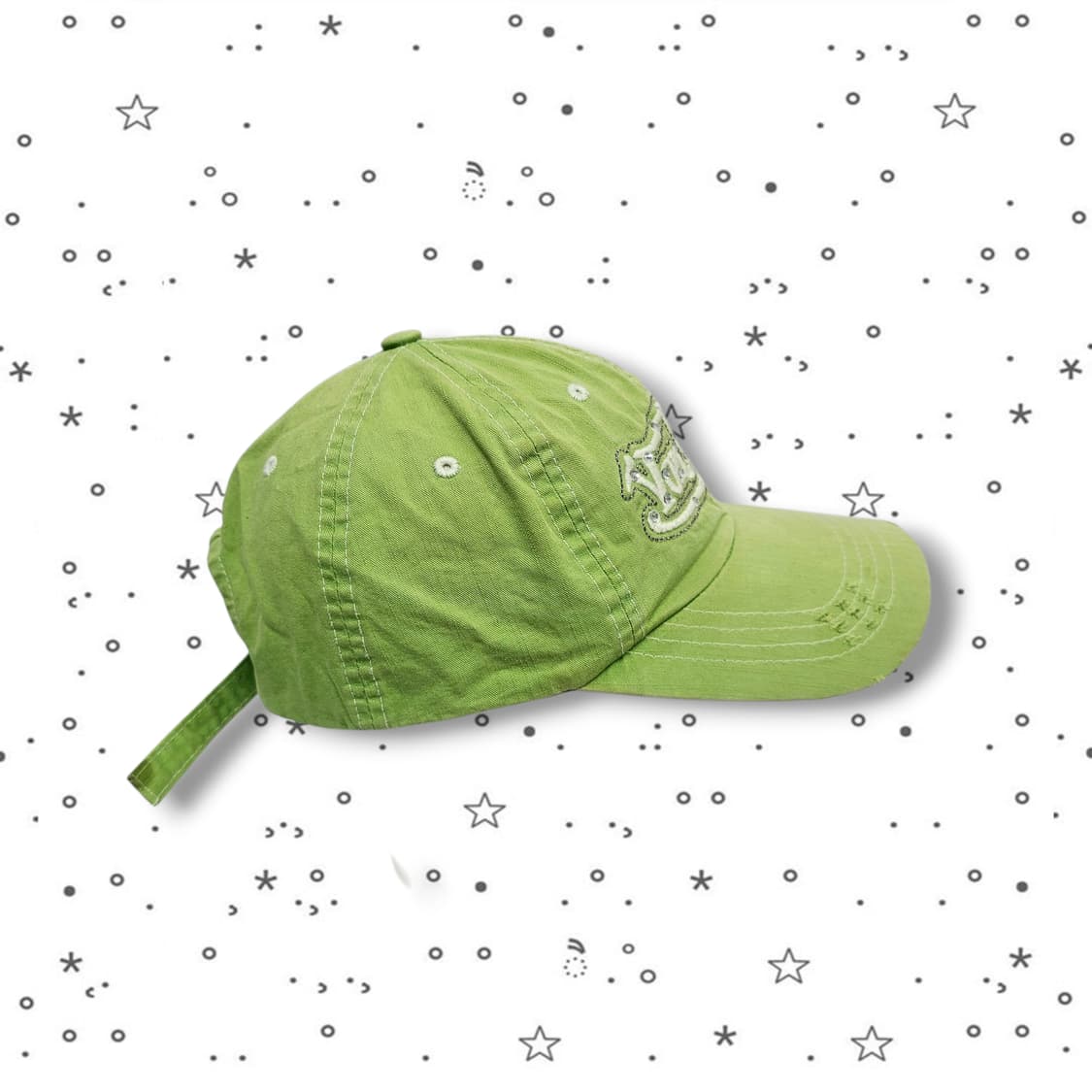  VonDutch 본더치 큐빅 그린 캡 상품이미지3