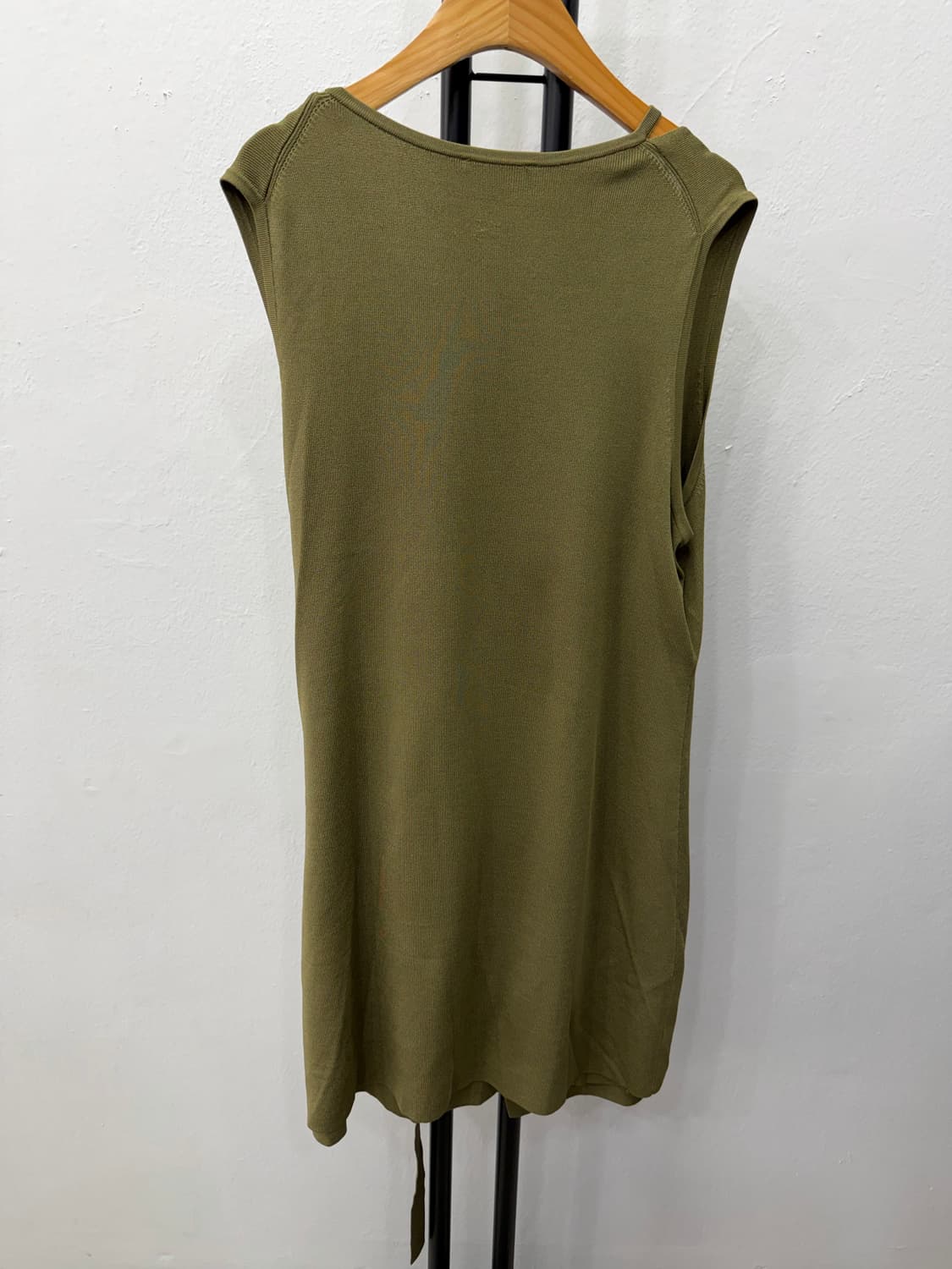 정품) COS 코스 랩 스타일 반팔 롱티셔츠 L 상품이미지5