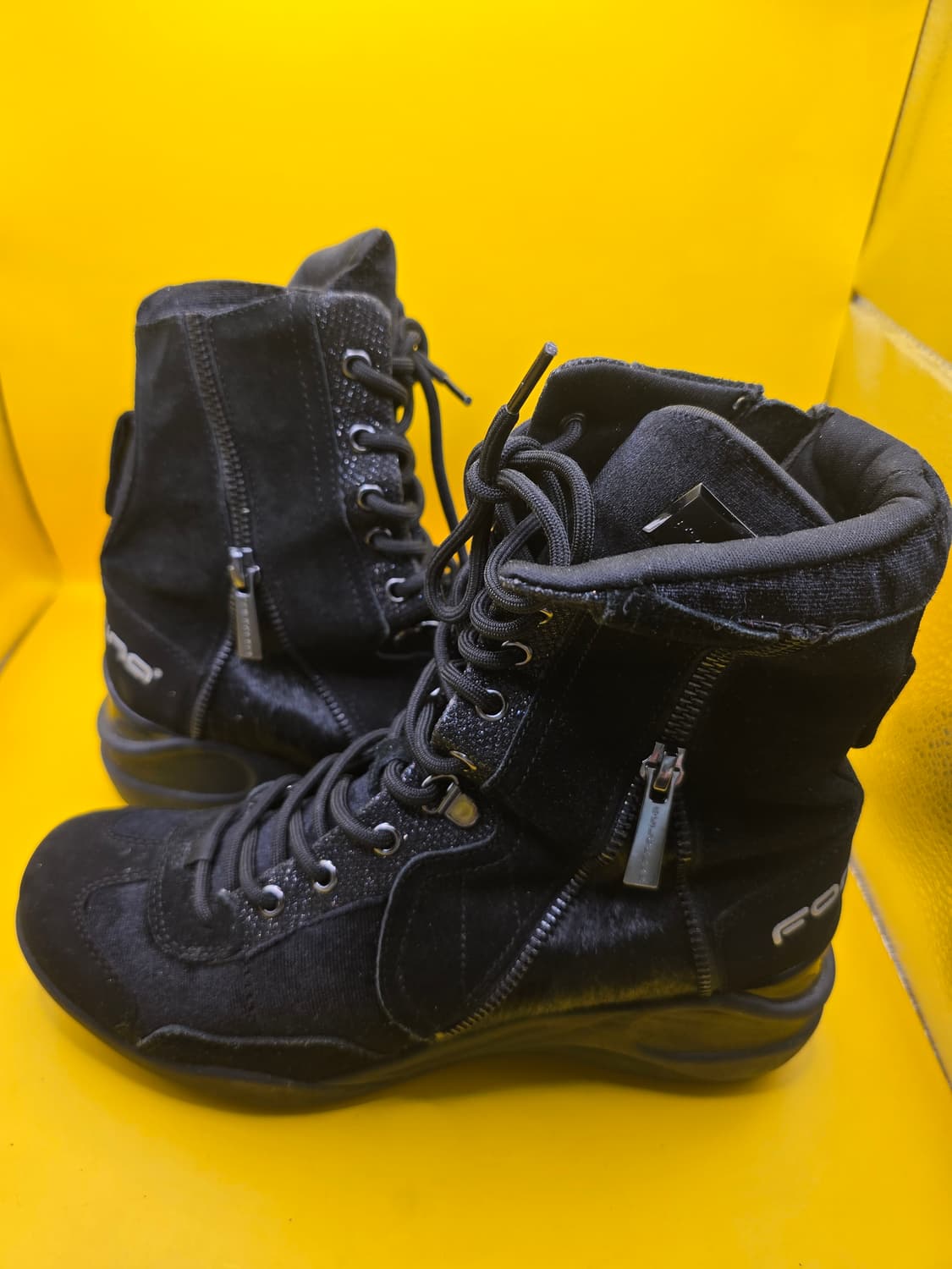 포나리나 프리미엄 럭스 벨벳 앵클부츠 스니커즈 245 상품이미지5