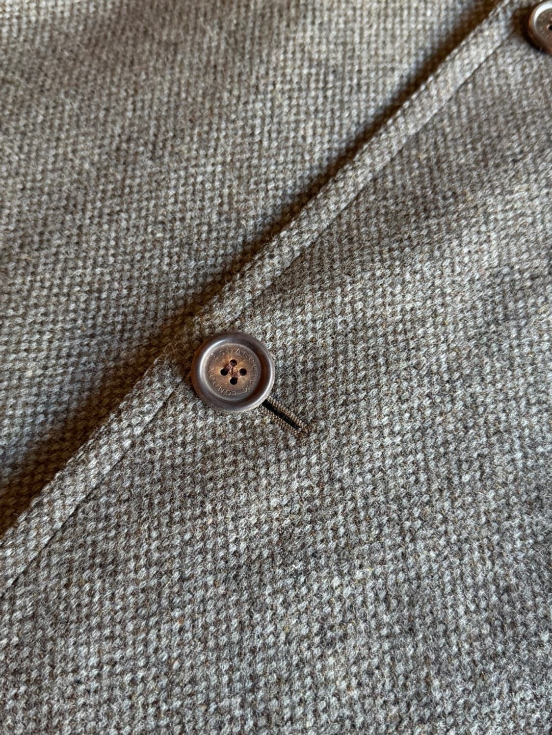 아쿠아스큐텀 트위드 코트 남성100 상품이미지9