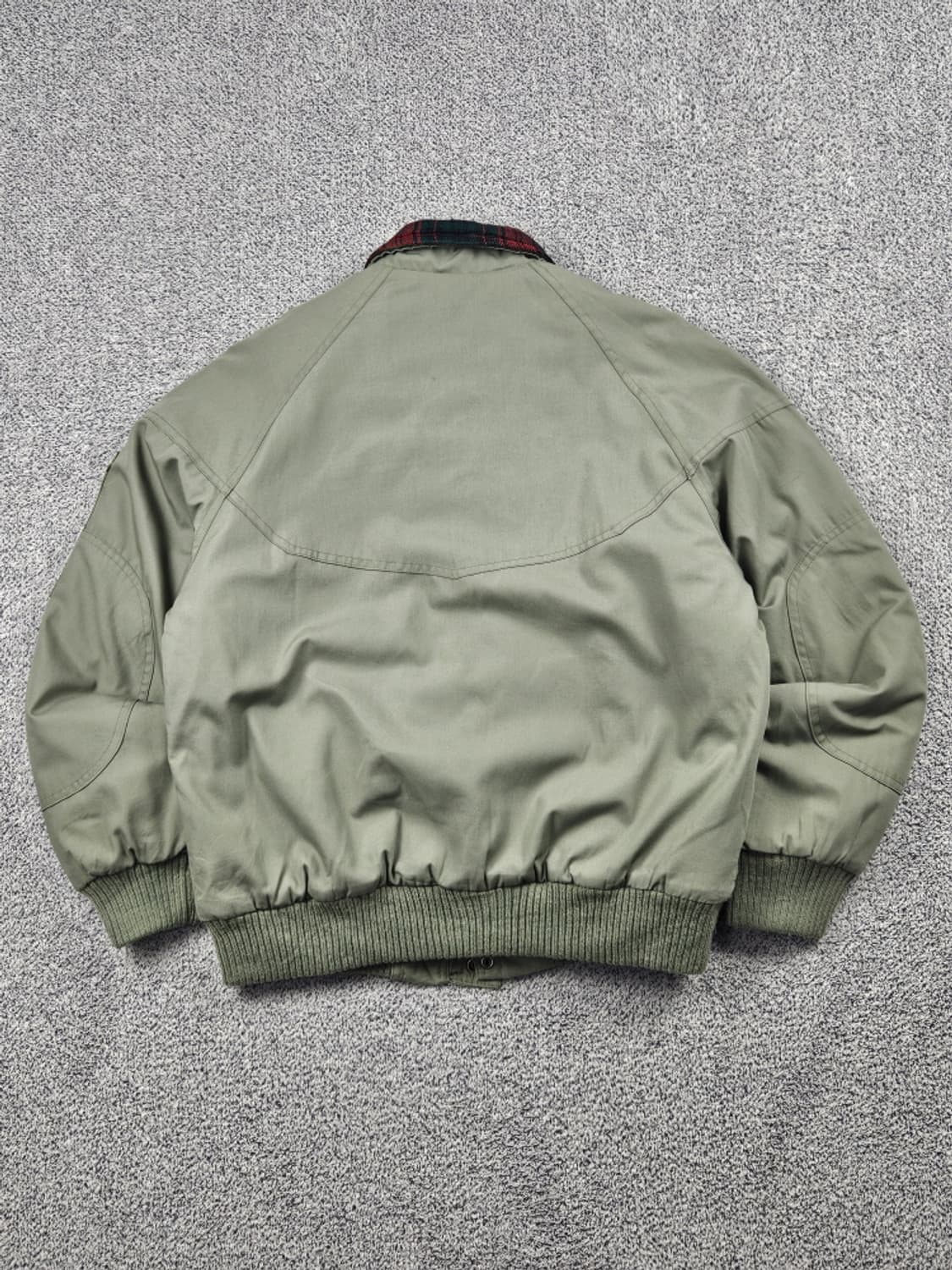 윈드브레이커 체크카라 봄버 헌팅자켓 ( M ) / 9937 상품이미지3