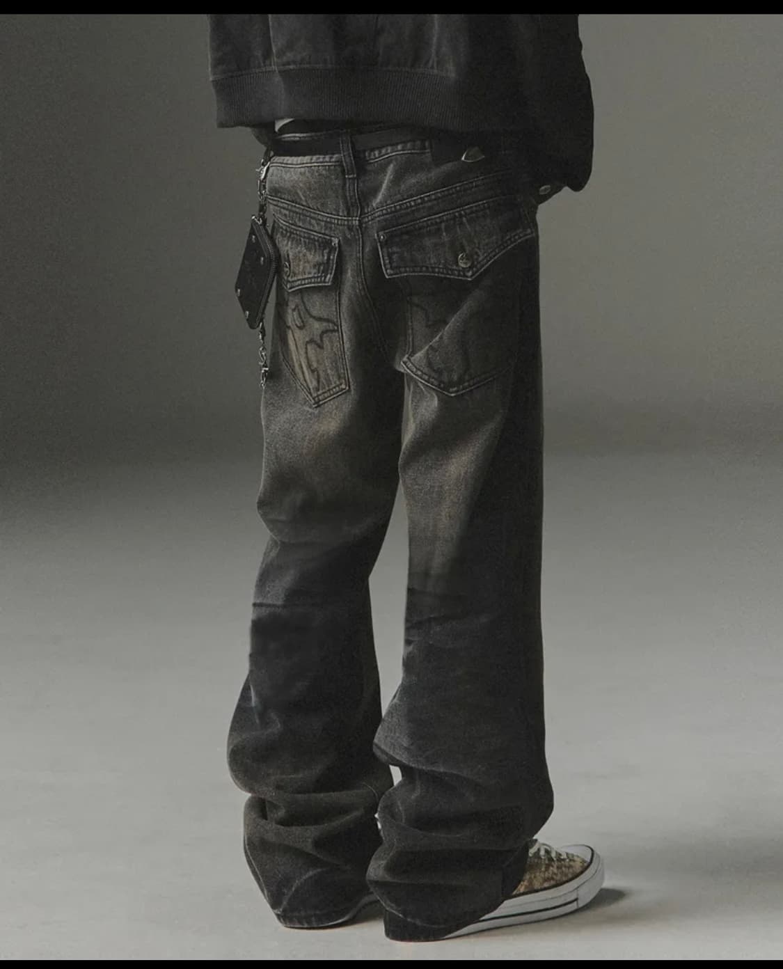 NOT4NERD 심볼 스티치 플레어팬츠 XL 상품이미지1