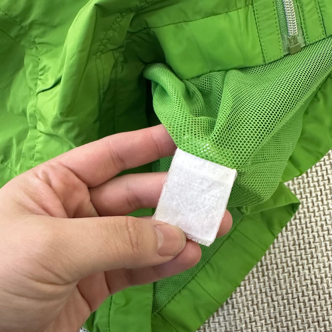 실측확인 엘르 스포츠 후드 조끼 0401D 상품이미지3