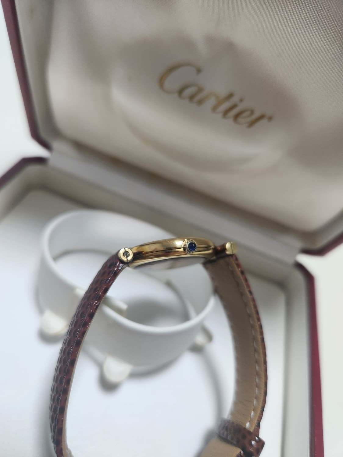 까르띠에 머스트 방돔(뱅돔 혹은 vendome) 버메일 트리니티 워치 상품이미지2