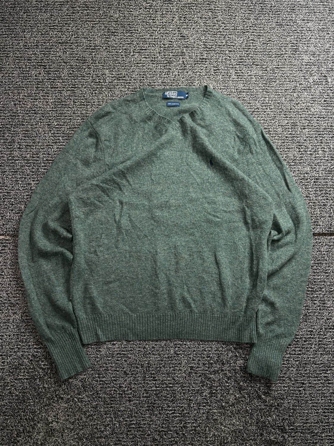 폴로 랄프로렌 아카이브 램스 울 브이넥 스웨터 2415 상품이미지2