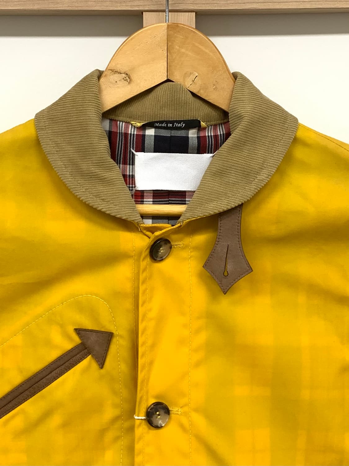 메종 마르지엘라 웨스턴 자켓 (chrome yellow) 상품이미지4