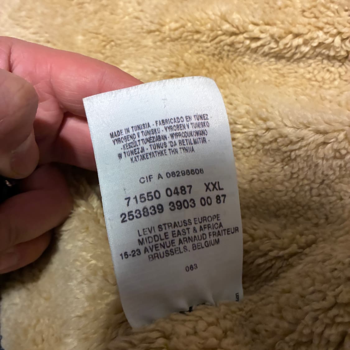 리바이스 쉐르파 트러커 자켓 상품이미지8