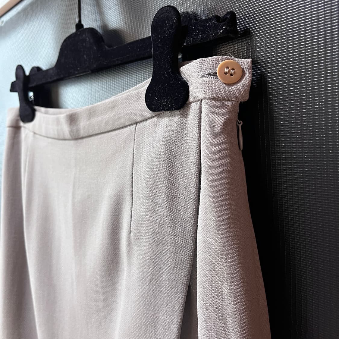 올드 조르지오 아르마니 메인라인 울 트윌 미디 스커트 상품이미지3