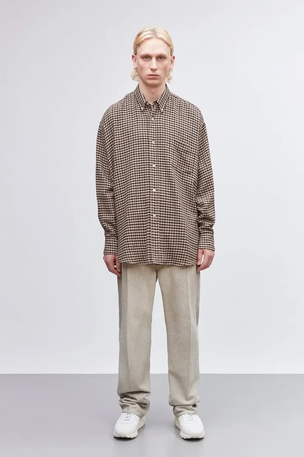 아워레가시 보로우드 BD 체크 셔츠 상품이미지10