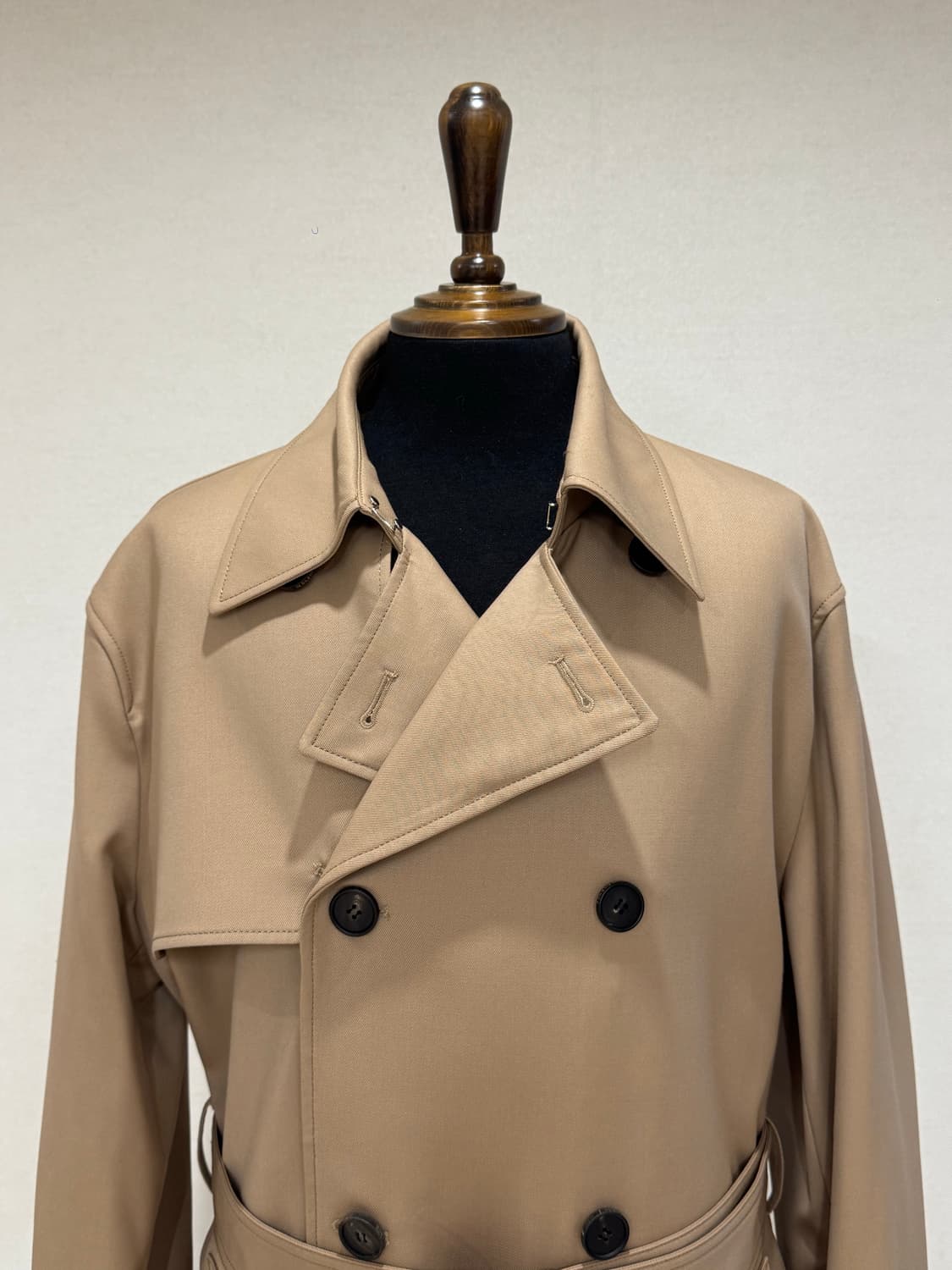 IN SILENCE 울 블렌드 베이지 트렌치 코트  상품이미지6