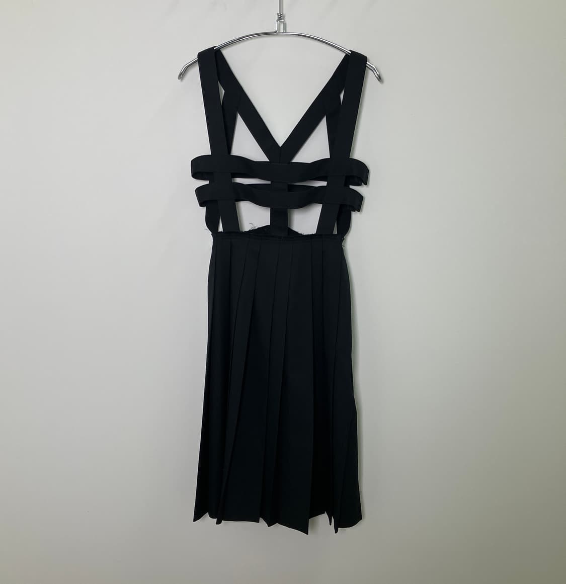 14SS CDG 꼼데가르송 하네스 서스펜더 스트랩 스커트 XS 상품이미지1