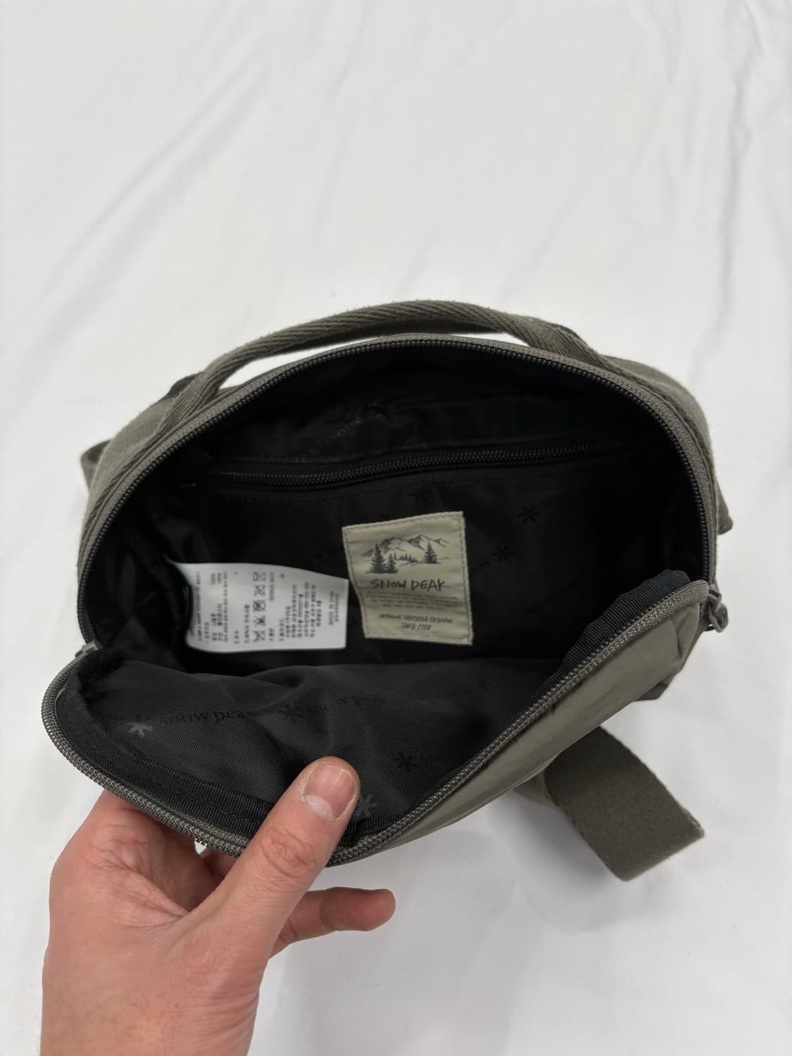 스노우피크 어패럴 캠플 힙색 가방 상품이미지6