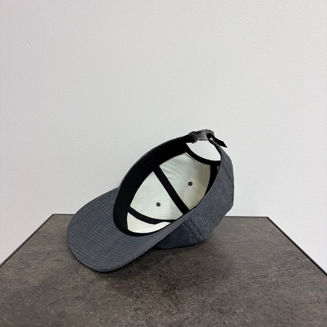 (OS) 슈프림 6패널 볼캡 모자 립스탑 워시드 그레이 상품이미지6