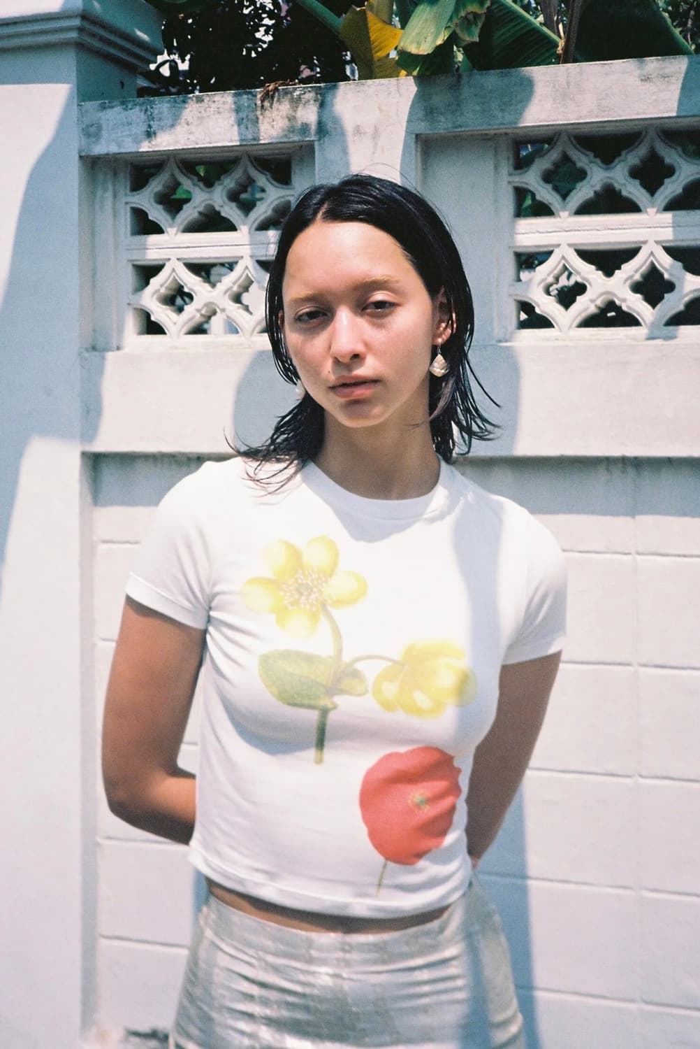 Poppy tee_White 상품이미지1