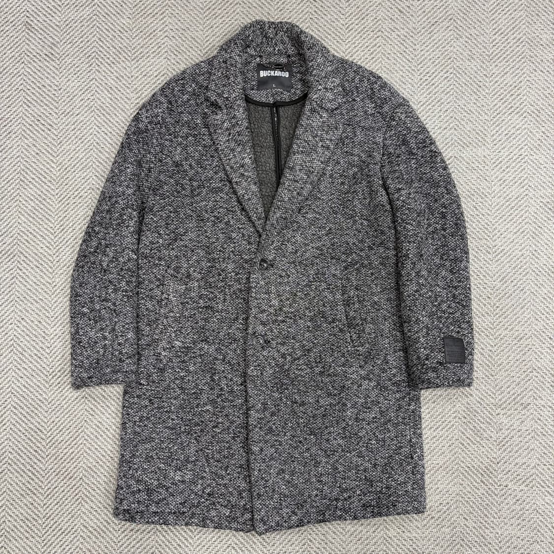 버커루 보카시 트위드 코트 v1185 상품이미지1