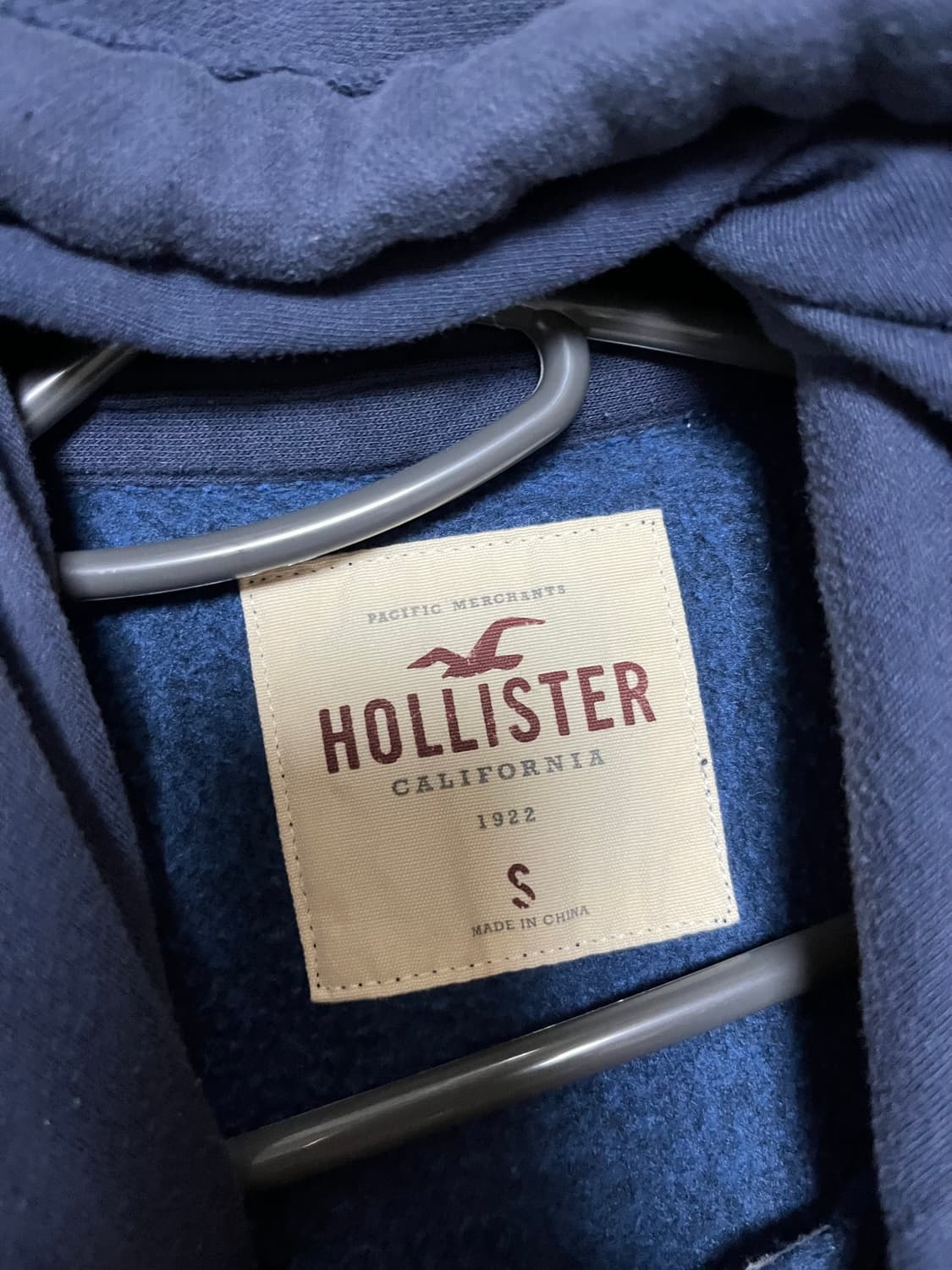 홀리스터 네이비 후드집업 상품이미지2